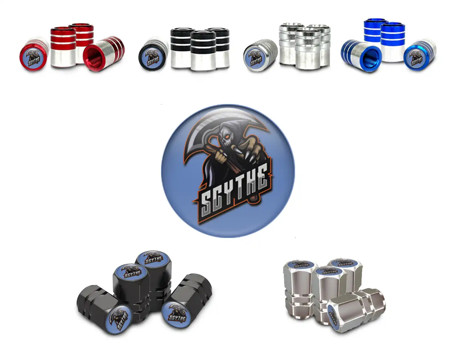 Tyres Valve Caps for SUV Sturdy Edition Style